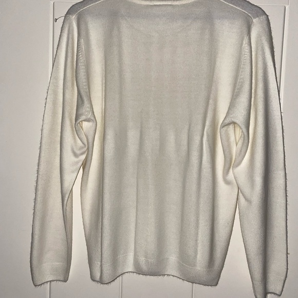 Allison Daley High Neck Long Sleeve Sweater‎  r Women L  Grannycore Comfy Soft - Picture 6 of 6